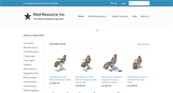 Desktop Screenshot of med-resource.com